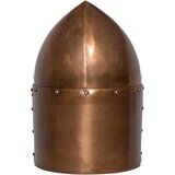  Replika srednjovjekovne viteške kacige za LARP bakrena čelična | Shoptok.si