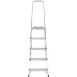 MID.YOU Zložljiva Lestev Solid Iii, Aluminij | Shoptok.si