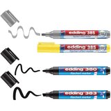  SET MARKER FLIPCHART EFFECT ZA SIGNIRANJE I SJENČANJE PK4 EDDING | Shoptok.si