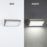  Brilagi-LED Spoljašnje zidno svetlo sa senzorom TRIANGLE LED/20W/230V sivo IP65 | Eponuda.com