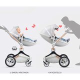 Hot Mom KOLICA DARK GREY 2U1 (sportsko sediste+korpa) F22D.GREY dečija kolica Cene