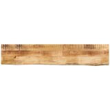 vidaXL Mizna plošča 160x30x3,8cm naraven rob trden robusten mangov les, (21410522) Cene