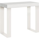 Ityhome 90 x 77 konzolna miza bela, (20847690) Cene