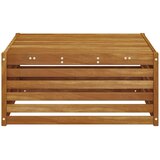 Vanjski stol Čvrsto drvo akacije Prirodna 79 x 79 x 37 cm | shoptok.hr