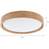 Brilagi LED prigušiva stropna svetiljka MANAROLA SMART LED/24W/230V prečnik 41 cm + daljinski upravljač | Eponuda.com