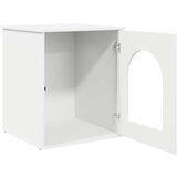  Mačja hiša Bela 53 x 52 x 60 cm Konstruiran les, (5000111106) | Shoptok.si