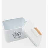 Sinsay Metalna posuda s ručkom i natpisom Flower Seeds | shoptok.hr
