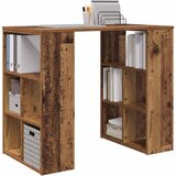  Stol s policom Staro drvo 90 x 50 x 75 cm Konstruirano drvo | shoptok.hr