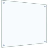 vidaXL Kuhinjska zaščitna obloga prozorna 70x60 cm kaljeno steklo, (20710036) | Shoptok.si