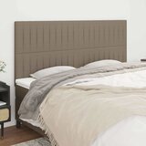  Uzglavlje boje taupe 180x5x118/128 cm tkanina | shoptok.hr