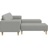  Set sofe 3 pcs Siva boja oblaka tkanina | shoptok.hr