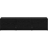 TV ormar Crni hrast 165 x 34 x 40 cm Konstruirano drvo | shoptok.hr