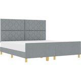 vidaXL Krevet u svjetlosivoj boji 180x200 cm Tkanina | shoptok.hr