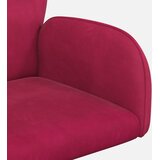  Okretne radne stolice 4 kom. 54 x 55 x 90 cm Vinska crvena | shoptok.hr