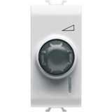GEWISS naizmenični obrtni dimer GW10567, chorus 1M beli | ePonuda.com
