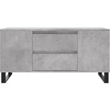  Stolić za kavu boja betona 102x44,5x50 cm od konstruiranog drva | shoptok.hr