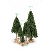  Umjetno božićno drvce - NATUR GORSKA SMREKA - 210cm | shoptok.hr