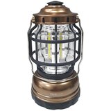  LED prenosiva kamperska lampa, prigušiva, 3xLED/3W/3xAA, IPX4, zlatna | Eponuda.com