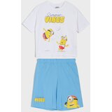 Sinsay Pamučna oversize pidžama s printom Minions | shoptok.hr