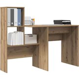 vidaXL Stol hrast artisan 131.5 x 50 x 106.5 cm Konstruirano drvo | shoptok.hr