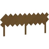  Uzglavlje za krevet boja meda 196x3x80,5 cm masivna borovina | shoptok.hr