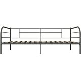 Okvir za dnevni ležaj sivi metalni 90 x 200 cm | shoptok.hr