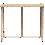  Sklopivi vrtni stol bež 90x51x75 cm poliratan | Eponuda.ba