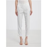 Camaieu White Women's Trousers - Ladies | shoptok.hr