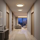  LED plafonsko svetlo HUGO LED/16/24/32W/230V 3000/4000/6500K prečnik 37 cm IP54 crna | Eponuda.com