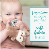 Infantino plišana igračka s dudom Cuddle & Teethe Soothing Set - Deer | shoptok.hr