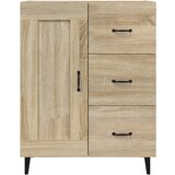  Komoda boja hrasta sonome 69,5x34x90 cm od konstruiranog drva | shoptok.hr