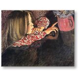  Slika na platnu DIEVČA S VÁZOU S KVETMI – Stanislaw Wyspiański () | Shoptok.si