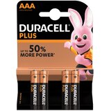  BATERIJA ALKALNA 1,5V AAA PLUS PK4 DURACELL LR03 BLISTER | Shoptok.si