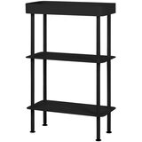 noo.ma Crni metalni regal na kotačima 60x97x30 cm Nolle – | shoptok.hr