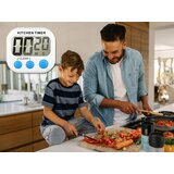 Digitalni magnetni kuhinjski časovnik LCD odštevalnik alarm bel | Shoptok.si