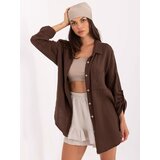 Italy Moda Shirt-MO-KS-9368.98-dark brown | shoptok.hr