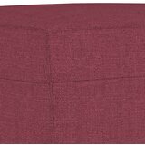 vidaXL 4-dijelni set sofa s jastucima crvena boja vina od tkanine | shoptok.hr