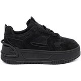 Shelvt Women's sneakers with lace black | shoptok.hr