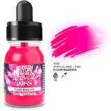 Green Stuff World Fluorescent Acrylic Ink - Magenta Cene