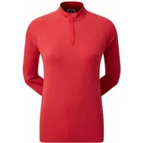 Footjoy Half-Zip Womens Midlayer Red XS