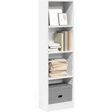 vidaXL Regal za knjige bijeli 40x24x143 cm konstruirano drvo Cijene