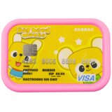 Atm Safe Piggy Bank PIN Code Card Pink | Shoptok.si