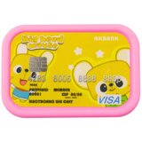 Atm Safe Piggy Bank PIN Code Card Pink | shoptok.hr