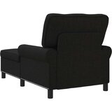  Ležaljka s jastukom Crna 91 x 157 x 91 cm tkanina | shoptok.hr