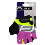 Rukavice DEČIJE FORCE SQUARE fluo-roze - L Cene