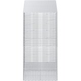  Gabion s žicom debljine 3,5 mm i mrežom 5x2,5 cm 200x100x200 cm | shoptok.hr