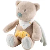 romeo, jules & sally plišasta glasbena igračka bear jules beige 20 cm