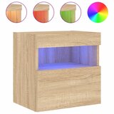  Zidni TV ormarići LED 2 kom boja hrasta sonome 40x30x40 cm | shoptok.hr