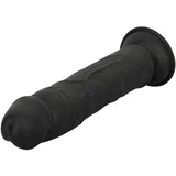 Dildo - 22,5 cm, črn
