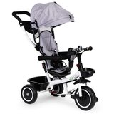 ECO TOYS tricikl sa rotirajućim sedištem 360 gray